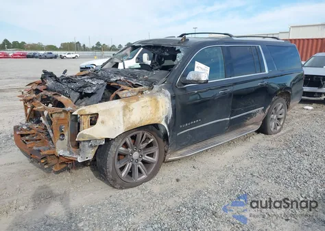 2015 Chevrolet Suburban 1500 Ltz z USA, uszkodzony, nr VIN 1GNSCKKC2FR509683